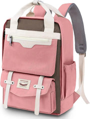 College Backpack for Women Cute Vintage Travel Bag Aesthetic Laptop Backpack 15.6 Inch Waterproof Computer Work Vintage Laptop Backpack for Women - Cute Waterproof Travel Bag  AliExpress Lacatang Shop 