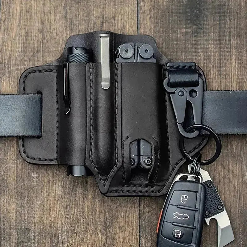 Professional Title: "Tactical Leather Multi-Tool Belt Bag for Outdoor Camping and Hunting" Professional Title: "Tactical Leather Multi-Tool Belt Bag for Outdoor   AliExpress Lacatang Shop 