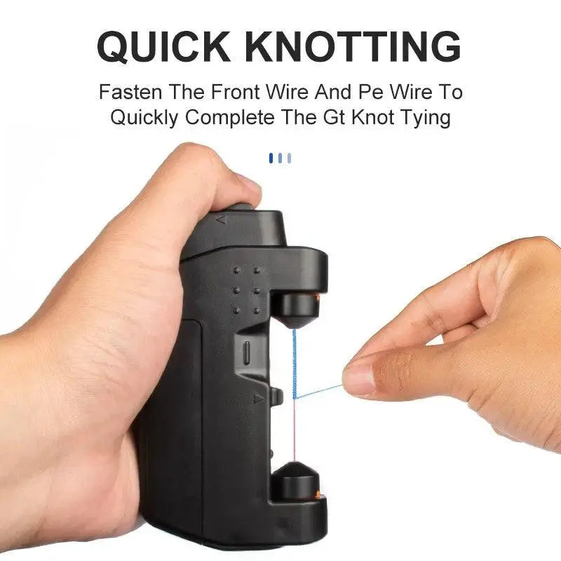 Professional title: "Electric Knot Tying Tool for Fishing - Japanese Knotting Machine with Bobbin Winder and Wire Lines" Professional title: "Electric Knot Tying Tool for Fishing - Japanese   AliExpress Lacatang Shop 