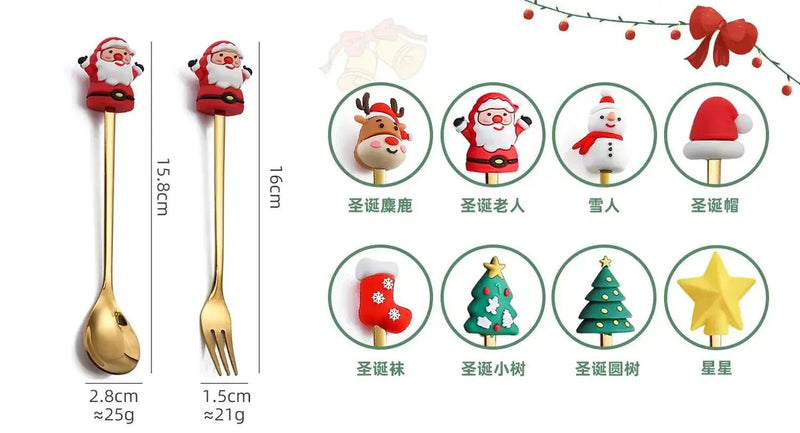 Festive Holiday Dining Cutlery Collection - Lacatang Shop