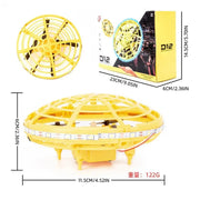 Flying Helicopter Mini drone UFO RC Drone Infraed Induction Aircraft - Lacatang Shop