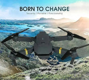 Foldable Quadcopter Drone 720P/1080P/4k HD RC - Lacatang Shop