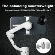 For DJI OM 5 6 Gimbal Balance Counterweight - 50g Clump Weights for OM 4 SE Osmo Mobile 3 2 Zhiyun Smooth 4 Vimble 2 Accessories - Lacatang Shop