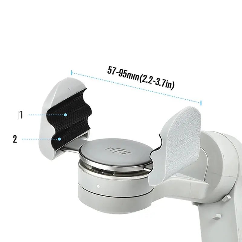 For DJI OM 5 Handheld Anti - Shake Bracket Extension Buckle For DJI OM 5 Mobile Phone Clip Magnetic Accessories 2PCS Dropshipping - Lacatang Shop