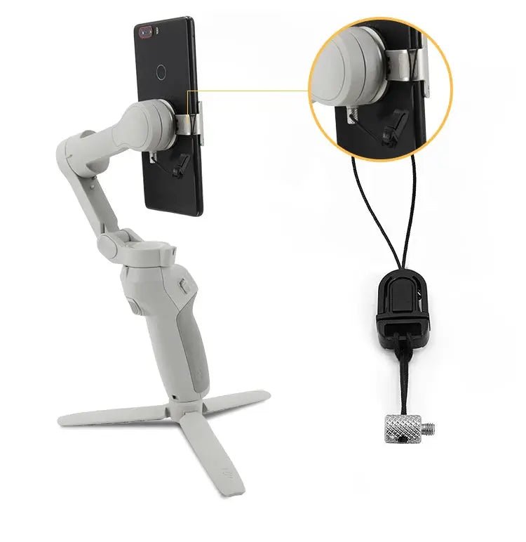 For DJI OM 6 5 Magnetic Phone Holder Anti - lost Strap Rope Osmo Mobile 4 SE Gimbal Anti - drop Lanyard Prevent Phone from Fall down - Lacatang Shop