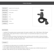 For DJI Osmo Mobile OM 4 3 2 Camera Bicycle Stabilizer Mount Holder Bike Handlebar Clamp Tripod Gimbal Propeller Clip Holder - Lacatang Shop