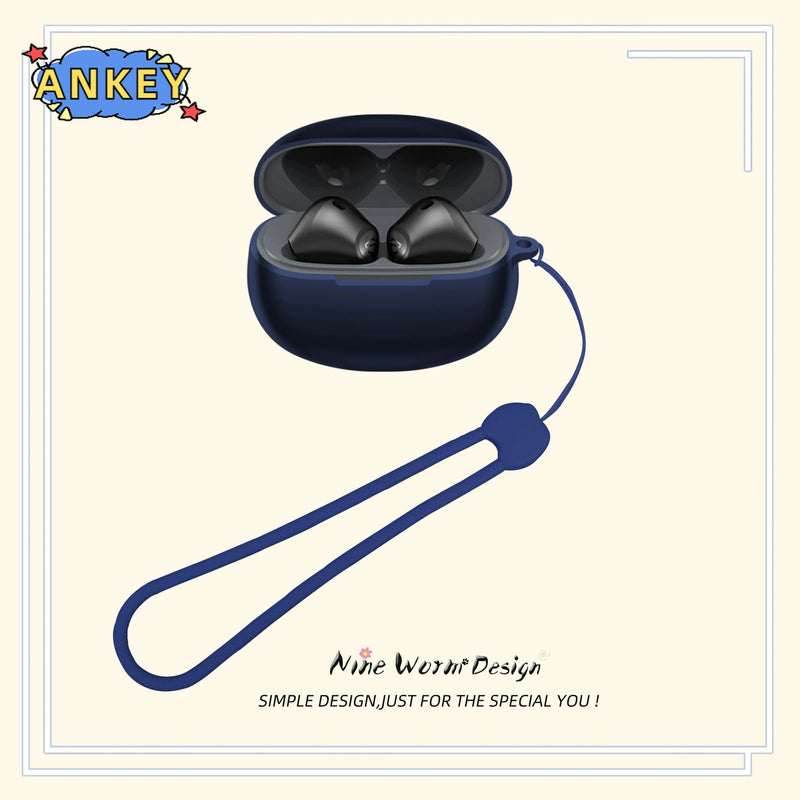for Soundpeats Air3 Deluxe HS Case Earphone Protective Cover Anti - fall Soft Silicone Wireless Bluetooth Earbuds Carrying - Lacatang Shop