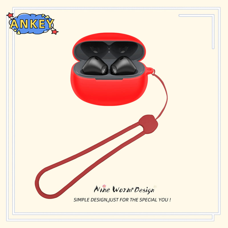 for Soundpeats Air3 Deluxe HS Case Earphone Protective Cover Anti - fall Soft Silicone Wireless Bluetooth Earbuds Carrying - Lacatang Shop