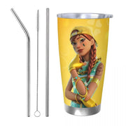 Fort - nite 20oz Stainless Steel Insulated Thermal Coffee Car Cup Cold Hot Mugs Vacuum Flask - Lacatang Shop