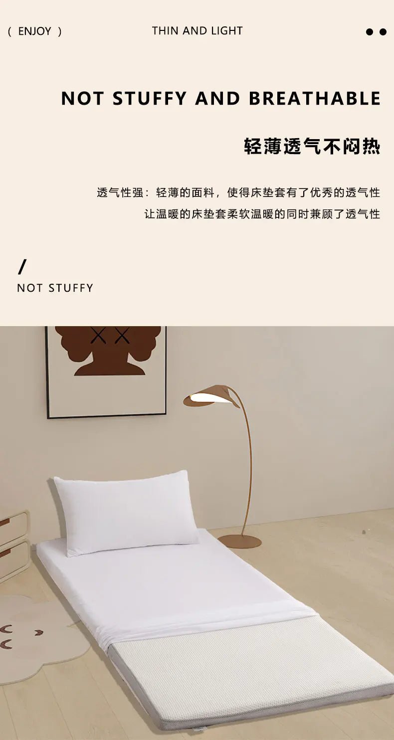 Fully Enclosed Dust - Proof Mattress Cover - Removable & Washable - Lacatang Shop