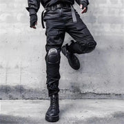 Functional Tactical Motorcycle Pants 2025 Spring Waterproof Cargo Joggers Trousers Men Knee Pad Design Streetwear Fashion Pant - Lacatang Shop