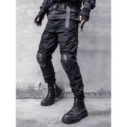 Functional Tactical Motorcycle Pants 2025 Spring Waterproof Cargo Joggers Trousers Men Knee Pad Design Streetwear Fashion Pant - Lacatang Shop
