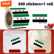 Funny Sticker Flag Map Of Syria Car Party Supplies Arab Republic Syria Three Star Flag Stainless Steel Thermos Cup Party Sticker - Lacatang Shop