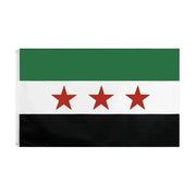 Funny Sticker Flag Map Of Syria Car Party Supplies Arab Republic Syria Three Star Flag Stainless Steel Thermos Cup Party Sticker - Lacatang Shop