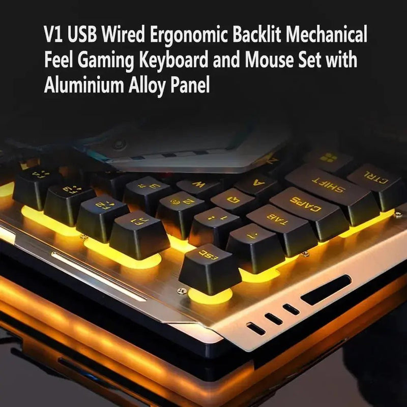 Gaming Keyboard Wired Mechanical Keyboard Backlit Gamer Keyboard Gaming Accessories - Lacatang Shop