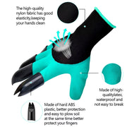 Gardening Gloves with Claws Breathable Waterproof Working Digging Planting Sting - Resistant Non - Slip Protective Latex Gloves - Lacatang Shop
