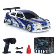Gifts Outdoor Toys 1/43 RC Mini Race Cars 2.4g Radio Control Drift Car 4WD High - Speed Motor Vehicle Model for Boys TH23884 - Lacatang Shop