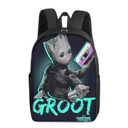 Groot Marvel Superhero Backpack - Cute Cartoon Print School Bag for Students and Office, Perfect Gift for Kids and Adults - Lacatang Shop