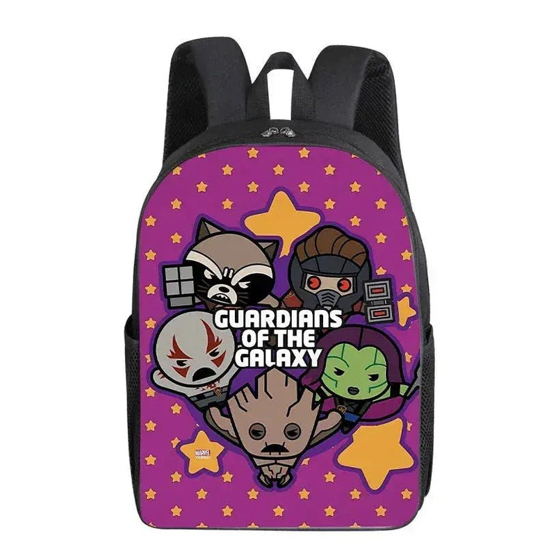 Groot Marvel Superhero School Backpack - Cute Cartoon Design for Students and Office Use, Perfect Gift for Kids and Adults - Lacatang Shop