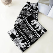 Harem Pants Women High Waist Outfits Hippy Boho Trousers for Women Wide Leg Hippie Pants for Female Women Ladies Summer - Lacatang Shop