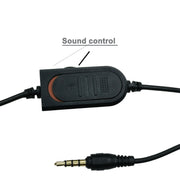 Headphones 3.5mm Wired Gaming Headset Earphones Music For PS4 Play Station 4 Game PC Chat computer With Microphone - Lacatang Shop