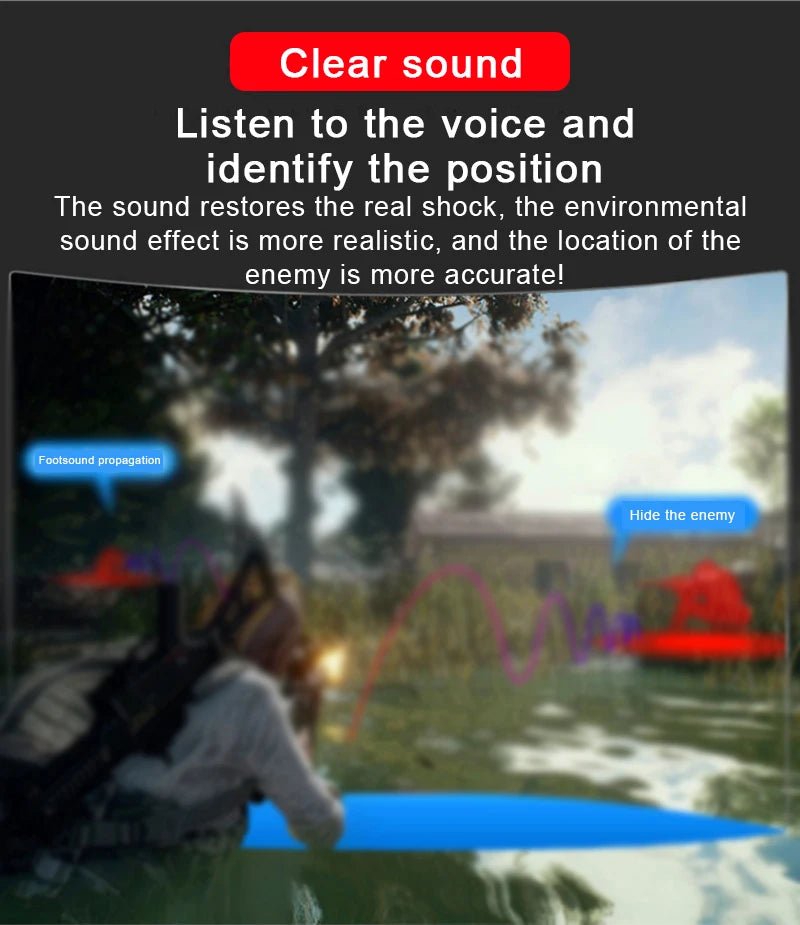 Headphones 3.5MM Wired Gaming Headset Earphones Music For PS4 Play Station 4 Game PC Chat Computer With Microphone - Lacatang Shop