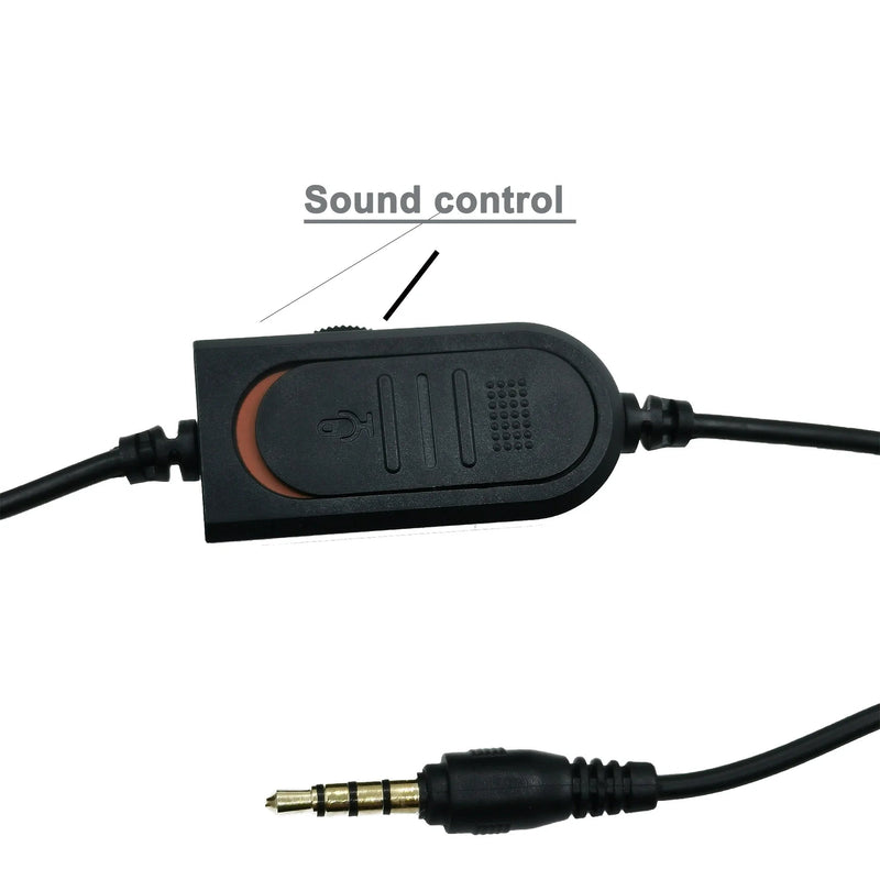 Headphones 3.5mm Wired Gaming Headset Earphones Music For PS4 Play Station 4 Game PC Chat computer With Microphone - Lacatang Shop