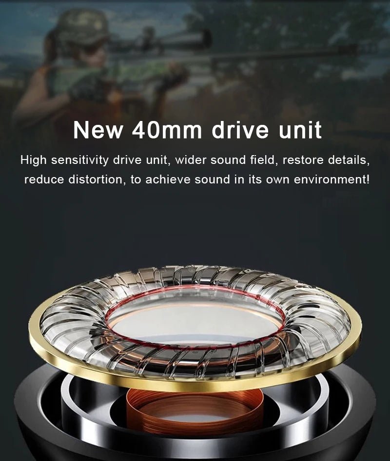 Headphones 3.5MM Wired Gaming Headset Earphones Music For PS4 Play Station 4 Game PC Chat Computer With Microphone - Lacatang Shop