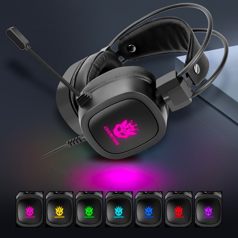 Headset Headset Gaming Gaming Headset with Microphone - Lacatang Shop