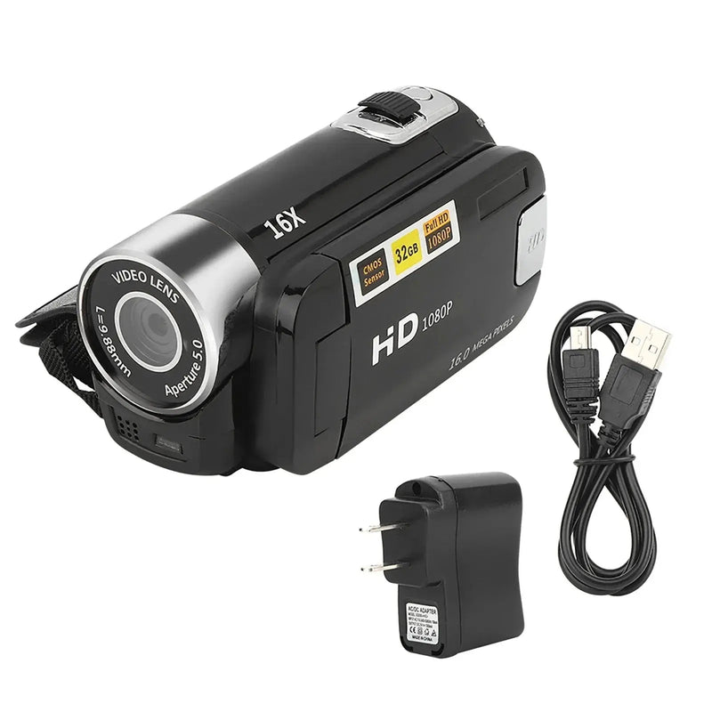 High Definition Camcorder DV Camcorder Camcorder Video Camera 2.4 Inch Camera for Teenagers Student Kids Photography - Lacatang Shop