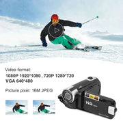 High Definition Camcorder DV Camcorder Camcorder Video Camera 2.4 Inch Camera for Teenagers Student Kids Photography - Lacatang Shop