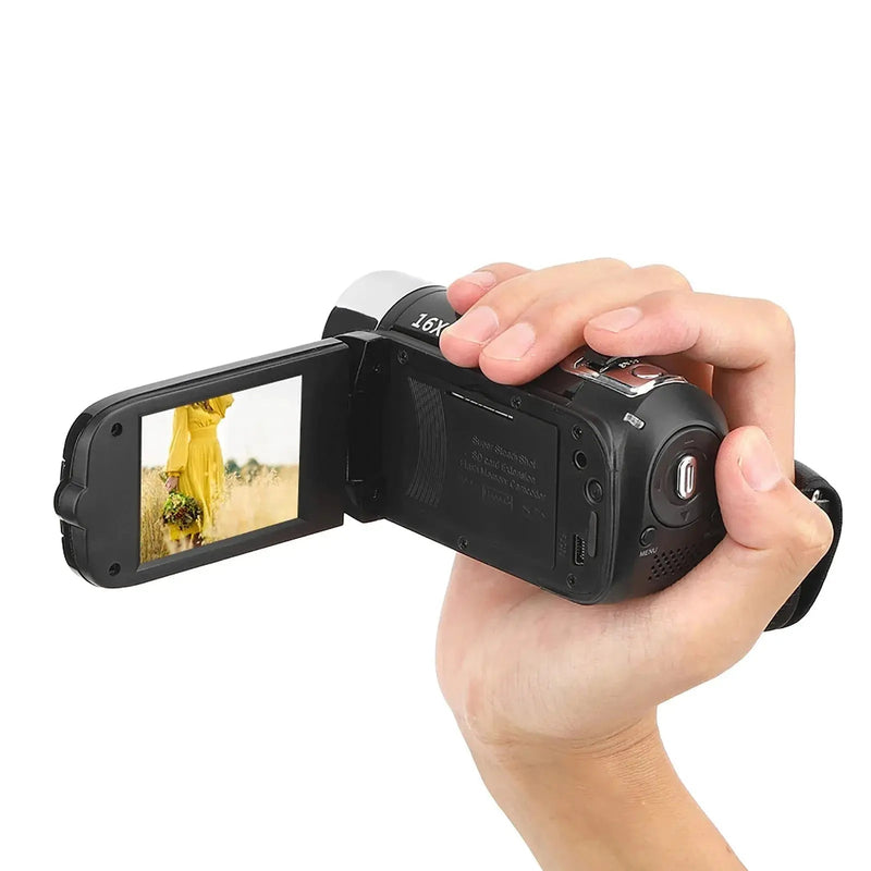 High Definition Camcorder DV Camcorder Camcorder Video Camera 2.4 Inch Camera for Teenagers Student Kids Photography - Lacatang Shop