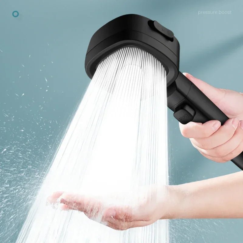 High Pressure Adjustable Shower Head with 3 Modes - Lacatang Shop