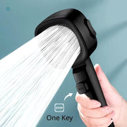 High Pressure Water Saving Shower Head with 3 Modes - Lacatang Shop