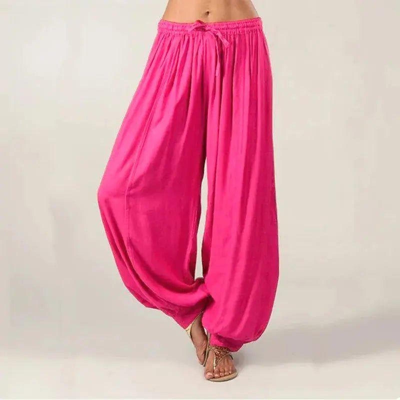 High Quality Luxury Brand New Casual Women's Cotton Straight Tube Pants Casual Pants Harun Pants Solid Color Loose Fitting Y2k - Lacatang Shop