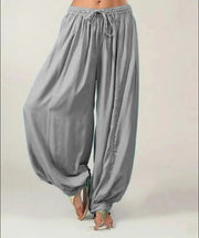 High Quality Luxury Brand New Casual Women's Cotton Straight Tube Pants Casual Pants Harun Pants Solid Color Loose Fitting Y2k - Lacatang Shop