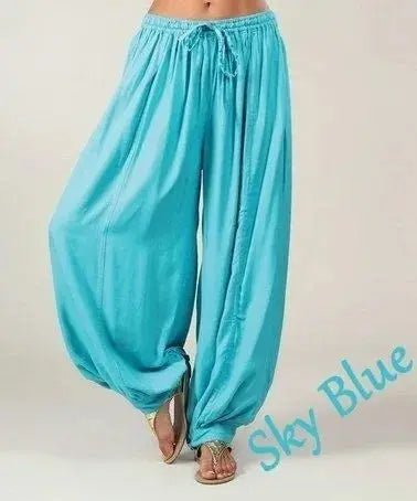 High Quality Luxury Brand New Casual Women's Cotton Straight Tube Pants Casual Pants Harun Pants Solid Color Loose Fitting Y2k - Lacatang Shop