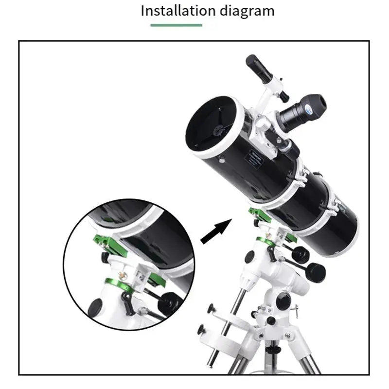 HOT SALE Dovetail Telescope Accessory For Mounting The New Black Primary Mirror To Other Equatorial Mounts - Lacatang Shop