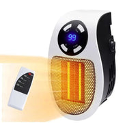 HOT! Ultra Air Heater, 2025 Upgraded Plug In Heater, Ultra Air Heater With Adjustable Thermostat Time And Led Display EU Plug - Lacatang Shop