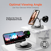 HyperGear MaxCharge 3 - in - 1 MagSafe Wireless Charging Stand - Lacatang Shop