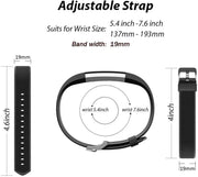 ID115Plus HR Very Fit Pro Bands Replacement Strap - Purple & Black - Lacatang Shop