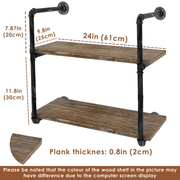 Industrial Pipe Shelving, Industrial Floating Shelves - Lacatang Shop