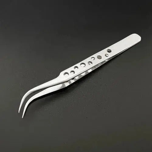 Industrial Tweezers Electronics Anti - static Curved Straight Tip - Lacatang Shop