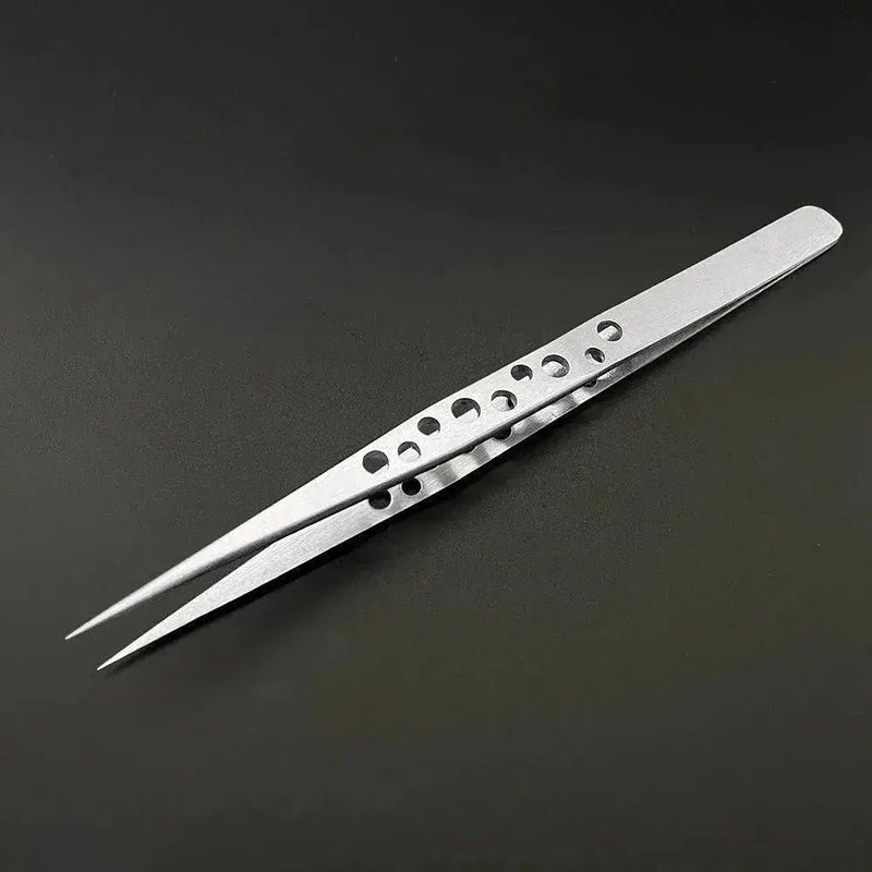 Industrial Tweezers Electronics Anti - static Curved Straight Tip - Lacatang Shop
