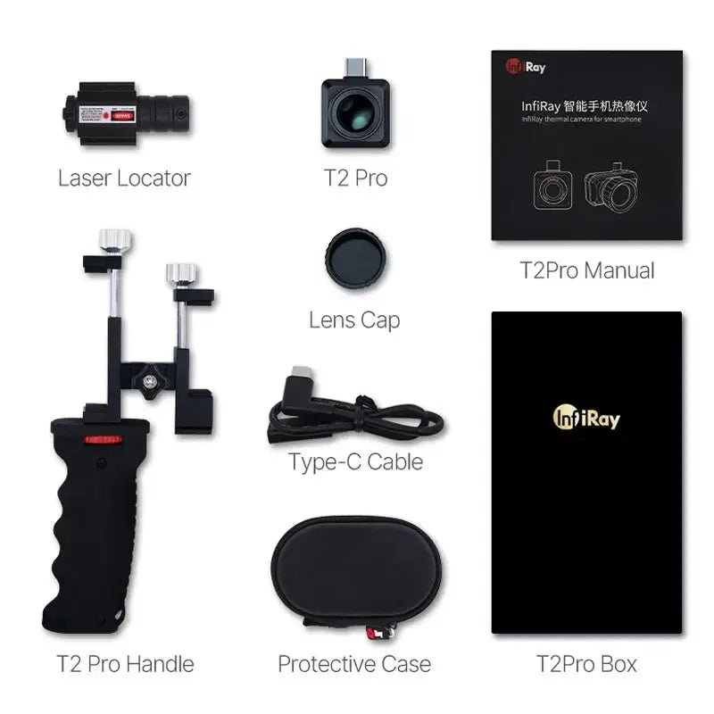 InfiRay T2 PRO Night Vision Thermal Camera For Hunting Outdoor Search 256x192 Thermal Imager For Mobile Phone - Lacatang Shop