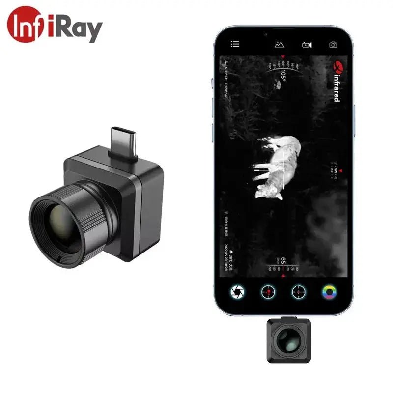 InfiRay T2 PRO Night Vision Thermal Camera For Hunting Outdoor Search 256x192 Thermal Imager For Mobile Phone - Lacatang Shop