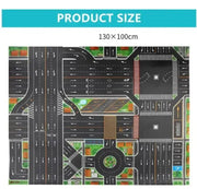 Interactive City Traffic Play Mat for Kids - Waterproof Educational Rug for Boys and Girls - Lacatang Shop