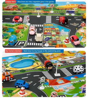 Interactive City Traffic Play Mat for Kids - Waterproof Educational Rug for Boys and Girls - Lacatang Shop