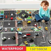 Interactive City Traffic Play Mat for Kids - Waterproof Educational Rug for Boys and Girls - Lacatang Shop