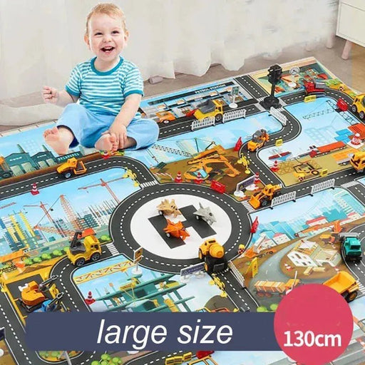 Interactive City Traffic Play Mat for Kids - Waterproof Educational Rug for Boys and Girls - Lacatang Shop